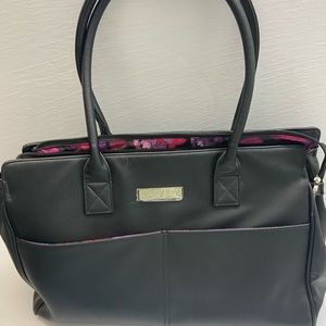 Mary Kay large presenter Tote bag floral interior.